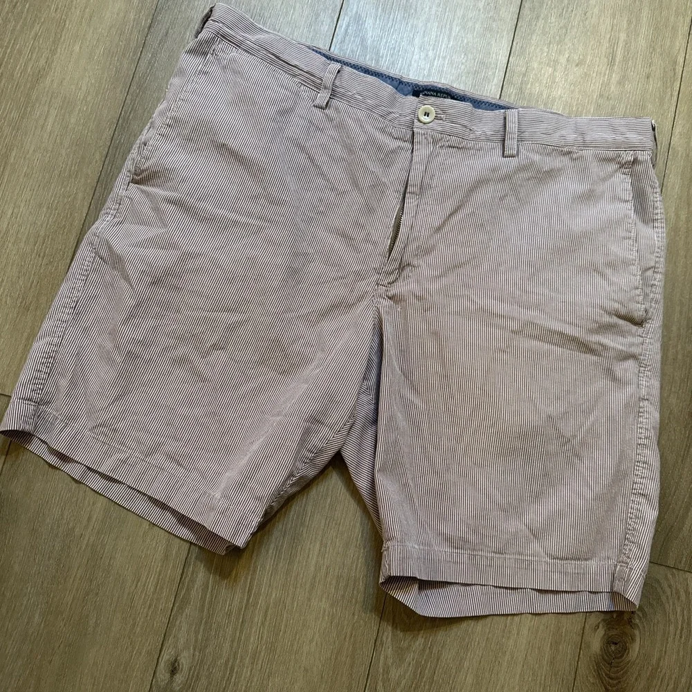 Banana Republic Shorts Men's Size 38 Striped Aiden‎ 8